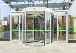 两翼旋转门满足需求